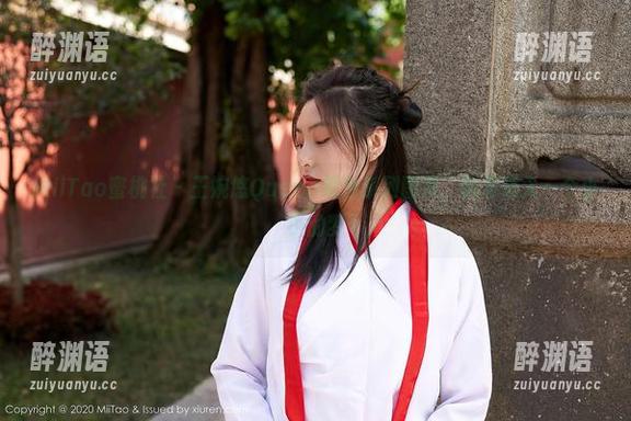 MiiTao蜜桃社 - 王婉悠Queen黑色系列图片，恍若进入一个小小的梦