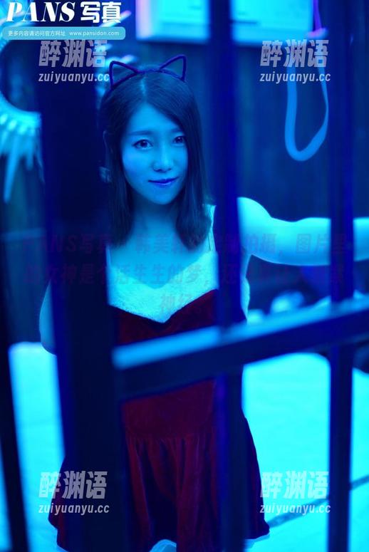 PANS写真 - 韩美轩的定制拍摄，图片里的女神是个活生生的梦，还是真让人绷紧神经。