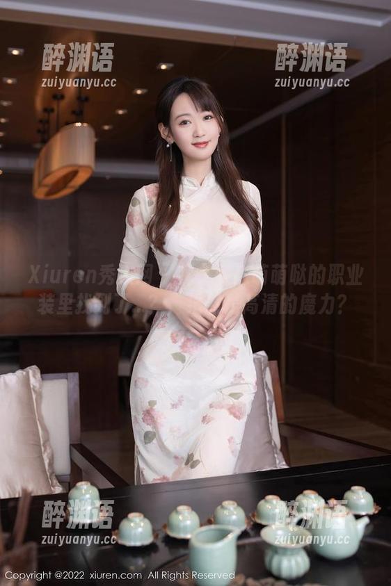 Xiuren秀人网 - 我在淼淼萌萌哒的职业装里找到了...？，果然是高清的魔力？