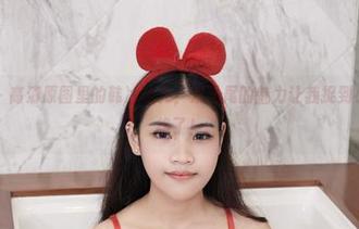尤物馆 – 高清原图里的韩冰冰儿，双马尾的魅力让我捉到小悸动，绝了！