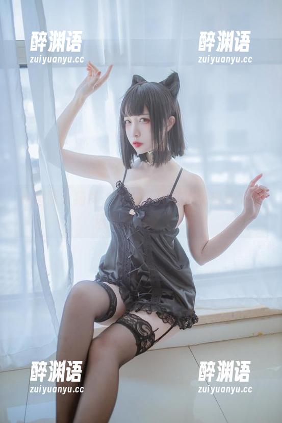 私房双人猫耳，樱井小莜这次玩得真嗨，精选套图来了！