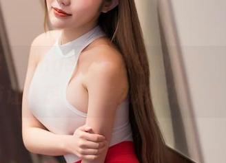 语画界 – Angela小热巴的写真，腿部细节让人想起一些色彩斑斓的梦…