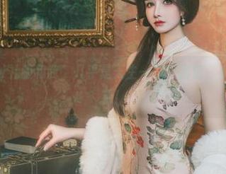 鹿八岁baby礼服和我，几乎是天生一对！别信，不信原图给你看！